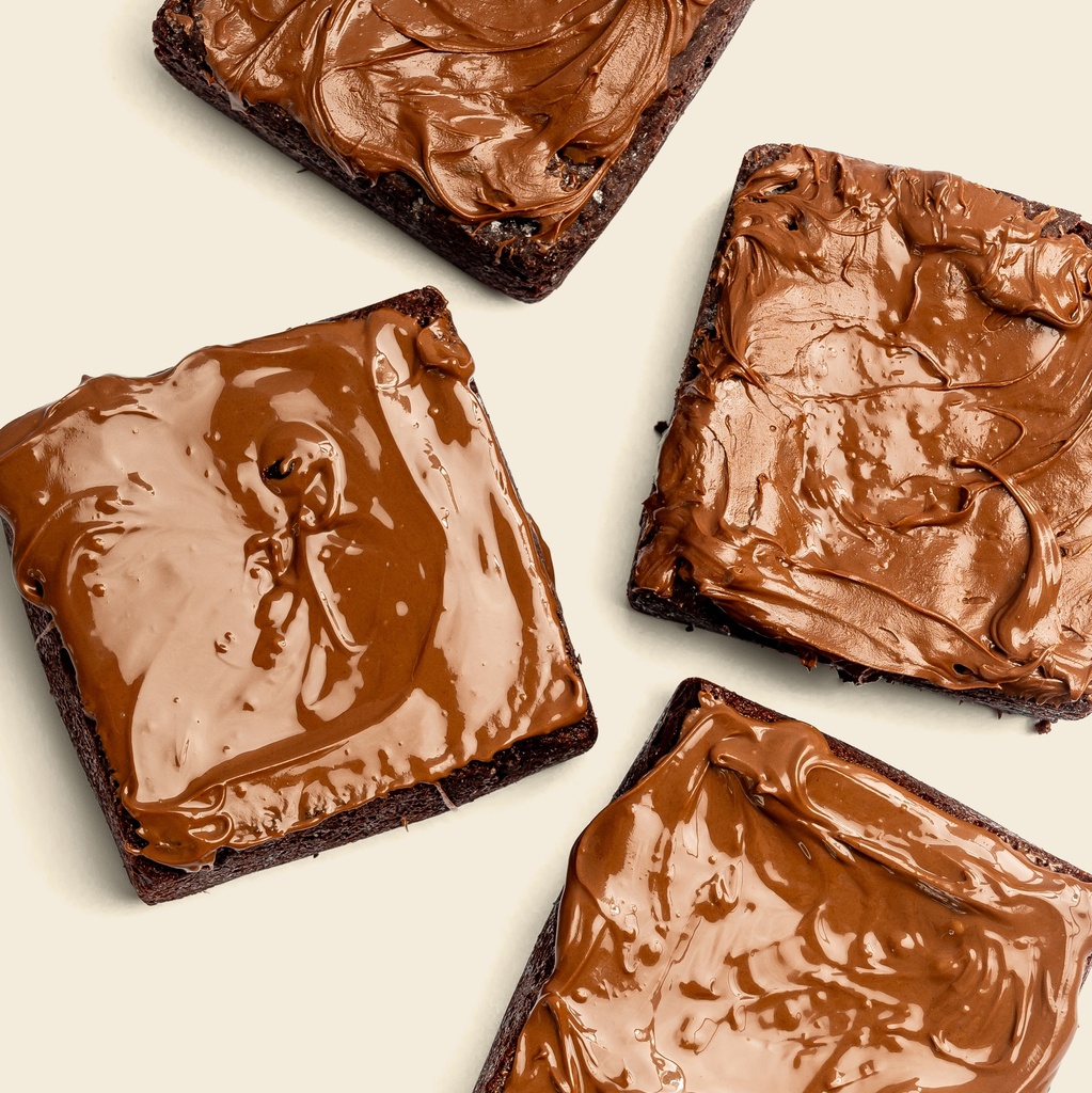 Brownie Nutella grid